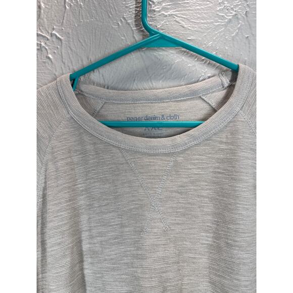 Paper Denim & Cloth Mens Pullover Tan Knit Crew Neck Raglan Cotton Size XXL NWT - Picture 3 of 3